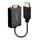 Adapter video Lindy 41006, DisplayPort në VGA, i zi