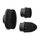 Set furça zëvendësuese HOTO QWFGJ004, për furçë elektrike, 3 copë, i zi