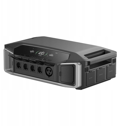 Inverter portativ EcoFlow DELTA Pro Ultra, sistem UPS, për panele diellore, i zi