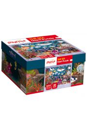 Puzzle i madh Ludattica The Sea, 48 copa, për kalamaj, shumëngjyrësh