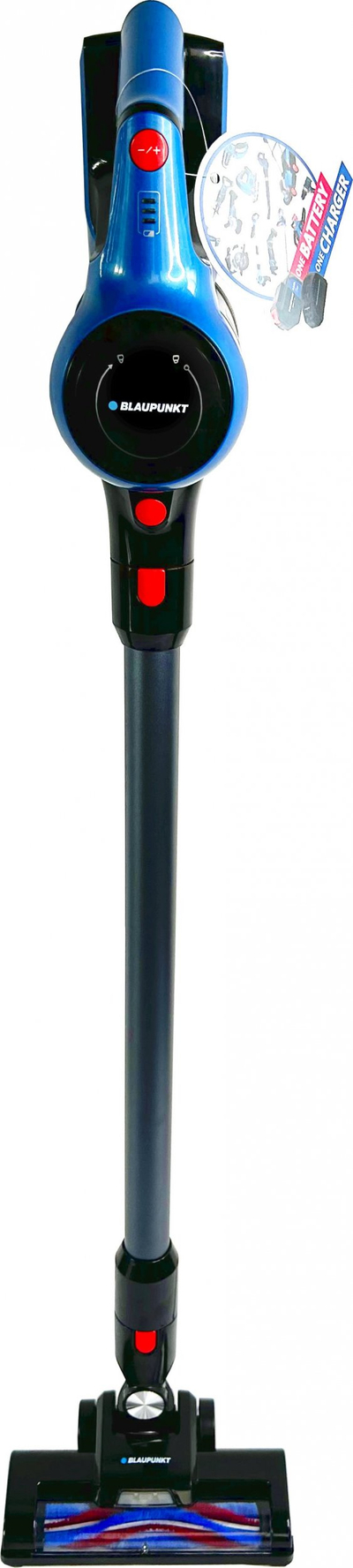 Fshesë me korrent pa kabëll Blaupunkt VC6010, 18V, 0.5L, gri