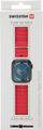 Ремче Swissten Silicone за Apple Watch, 42/44/45/49 mm, силикон, црвено