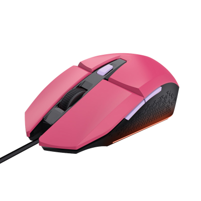 Maus TRUST GXT 109 FELOX, 400 DPI, USB, rozë