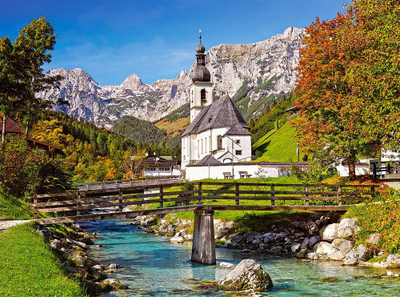 Puzzle Castorland Ramsau - Germany (C-300464), 3000 elemente, shumëngjyrësh