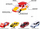 Set lodrash me makina Majorette Gift Set 60 Years, 5 makina metalike, 7.5 cm, shumëngjyrëshe