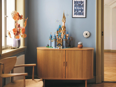 Set LEGO Disney Castle, komplet ndërtimi koleksion, kështjellë dekorative, shumëngjyrësh