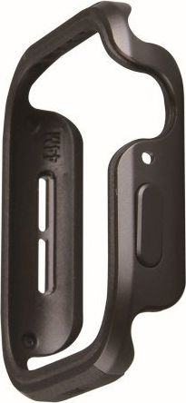 Mbulesë UNIQ Valencia për Apple Watch Series 5 4 40mm, Shocksorb 360°, gri gunmetal