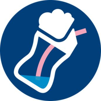 Shishe për fëmijë Avent Kubek (SCF798 / 02), 300ml, e portokallët / rozë