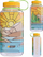 Шише за вода Nalgene Sustain Wide Mouth, 1L, дизајн Stained Glass River, транспарентно