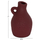 Vazo tavoline dekorative HM4667.06L, terrakotë, 14x21 cm, bordeaux
