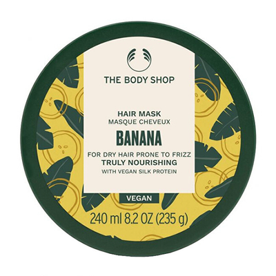 Maskë ushqyese për flokë The Body Shop Banana, 240 ml