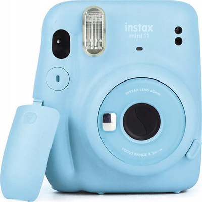 Kapotë baterie LoveInstant për Fujifilm Instax Mini 11, zëvendësuese, blu
