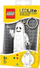 Varëse çelsash me dritë LEGO Monster Ghost Minifigure, LED, për kalamaj mbi 6 vjeç, e bardhë