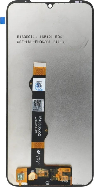 Ekran LCD FixCell për Motorola G8 Plus, pa kornizë, i zi