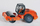 Lodër traktor rul Siku Road Roller, portokalli