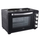 Електрична рерна Zyle ZY538EO, 38L, 3200W, две плочи, црна