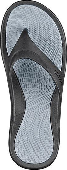 Shapka plazhi BECO Flip Flops për burra, PVC EVA, kundër rrëshqitjes, të zeza gri