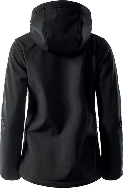 Xhaketë për femra Elbrus SOFTSHELL IVER WO'S,L, e zezë / portokalltë