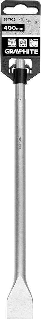 Daltë Graphite SDS Max, majë e sheshtë 40 x 18 x 400 mm, gri grafit