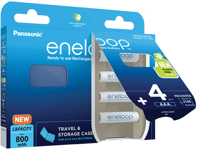 Bateri të rikarikueshme PANASONIC Eneloop HR03 AAA	4MCCE/4BE
