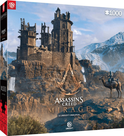 Puzzle Good Loot Gaming Assassin's Creed Mirage, 1000 pjesë, motiv Alamut dhe Basim, shumëngjyrësh