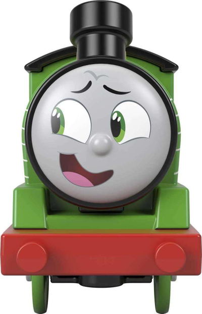 Lodër tren me motor Fisher Price Thomas &amp; Friends Party Train Percy, me bateri, për kalamaj 3+
