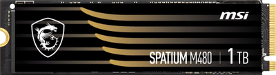 Disk SSD MSI Spatium M480 1 TB M.2 2280 PCI-E x4 Gen4 NVMe (S78-440L490-P83)