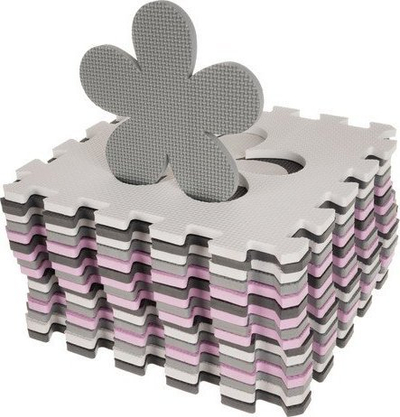Tapet lojërash puzzle për fëmijë, shkumë, i shumëngjyrshëm