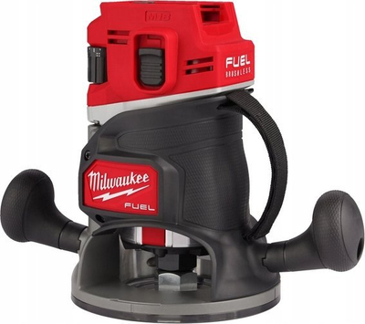 Freza druri Milwaukee M18 FR12 Fuel, 18V pa kabllo, collet 1/2", e kuqe
