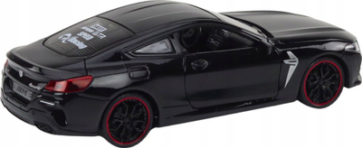 Lodër veturë sportive metalike Leantoys, model 1:24, mekanizëm me fërkim, shumëngjyrëshe
