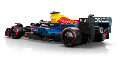 Set LEGO Oracle Red Bull 77243, makinë garash Formula 1, shumëngjyrësh