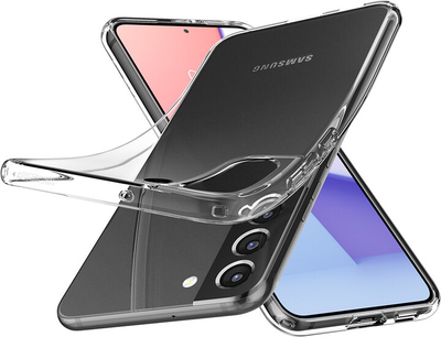 Mbrojtëse Spigen Liquid Crystal për Samsung Galaxy S22, transparente