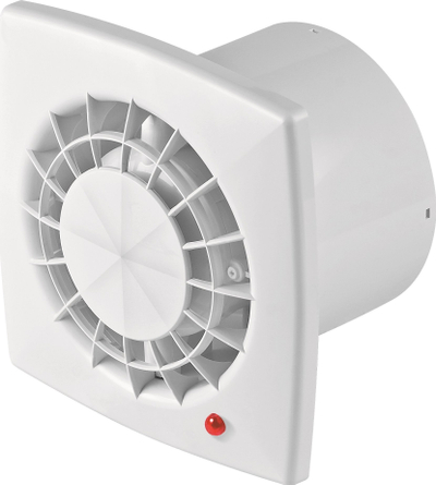 Ventilator banjoje Awenta VEGA WGB150H, me higrostat, me kohëmatës, ngjyrë e bardhë