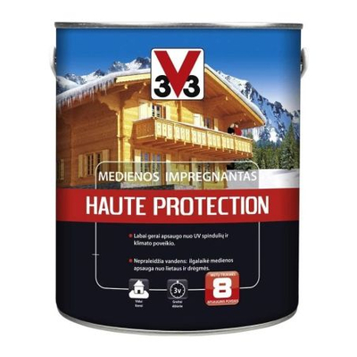 Impregnant druri V33 Haute Protection, skandinavian pine, 2.5L, transparents