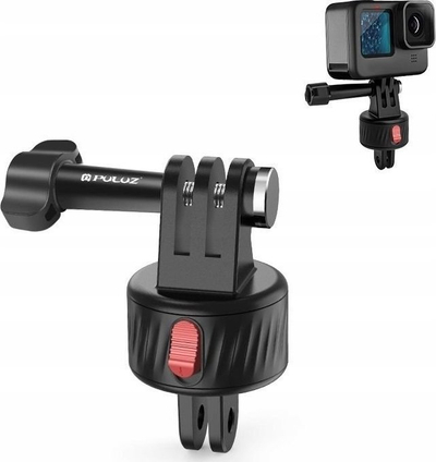 Mbajtëse magnetike Puluz PU706B, Quick Release, për GoPro dhe kamera aksion, e zezë