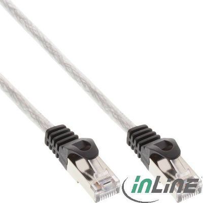 Мрежен кабел InLine crossover SF/UTP Cat.5e, 10m, проѕирен