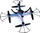 Дрон R/C Syma X5HW, FPV Ви-Фи, со камера, син