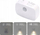 Lampë muri Bounn LB_0001, LED, plug in, e bardhë