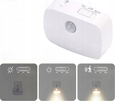 Lampë muri Bounn LB_0001, LED, plug in, e bardhë
