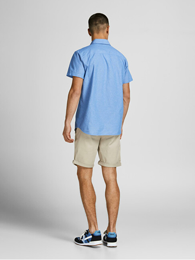 Pantallona të shkurtë Jack&Jones JPSTBOWIE, bezhë