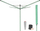Tharësja e rrobave Brabantia Lift-O-Matic 290527, 50m, 40kg, e gjelbër