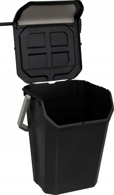 Kosh plehrash 5five Simply Smart, 37L, plastik për riciklim, i zi