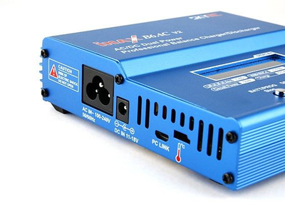 Полнач за батерии СкајРК ајМах Б6AC V2, 50W, универзален, сина
