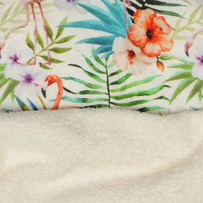 Peshqir bebe Multitex Towel 100x100, pambuk terry, me kapuç, shumëngjyrësh