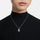Qafore për femra Swarovski Iconic Swan 5647872, e argjendtë