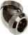 Përshtatës këndor për ftohje uji Bitspower BP-BSE60DML, 12mm, 60°, i zi shkëlqyes