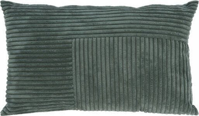 Декоративна перница Home Styling Collection, кордурој пачворк, 30 x 50 cm, сина