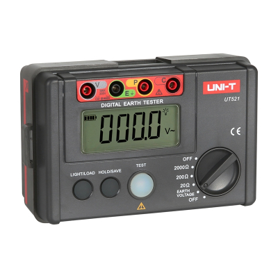 Tester izolimi dhe tokëzimi UNI-T UT520 Series, digjital, ekran LCD, i zi