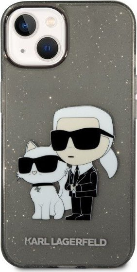Futrollë telefoni Karl Lagerfeld KLHCP14MHNKCT, për iPhone 14 Plus, hardcase, e zezë