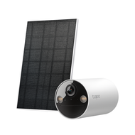 Kamerë sigurie TP-Link Tapo C410 KIT, 3MP, komplet me panel diellor, e bardhë